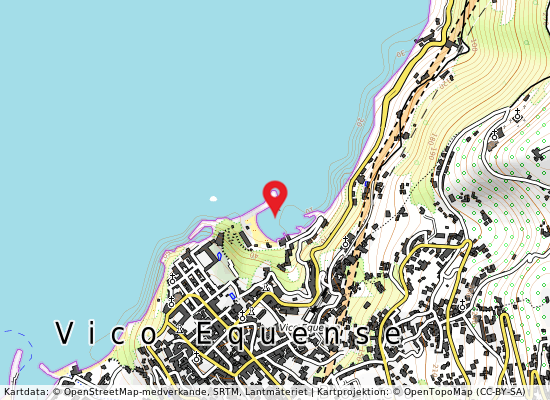 Postali cuccurullo på kartan