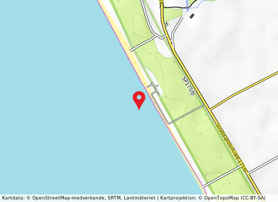 Villaggio merola på kartan