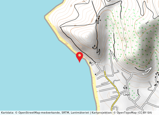 Lago nord på kartan