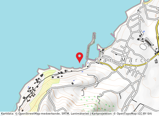 Porto greco-romano på kartan