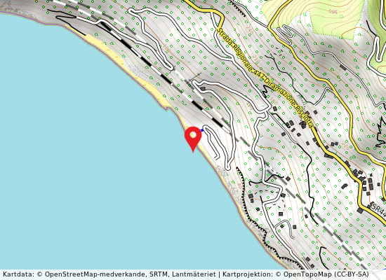 Fosso marina på kartan