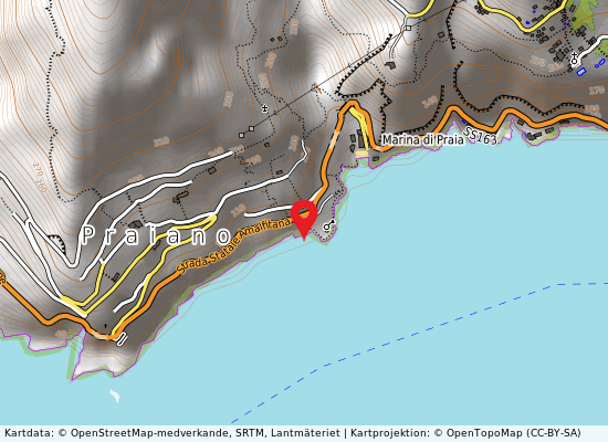 Vettica maggiore på kartan