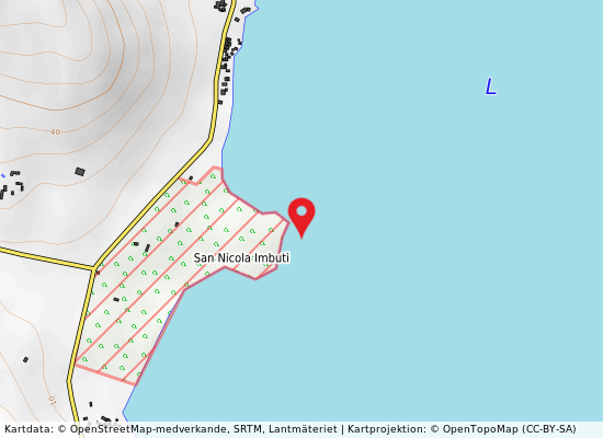 San nicola(ex idroscalo) på kartan