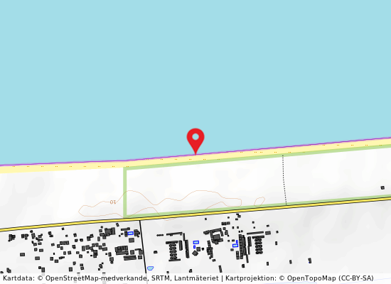 Camping rancho på kartan