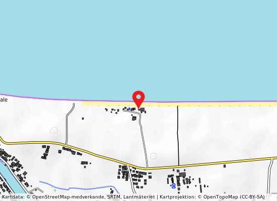 La batteria på kartan