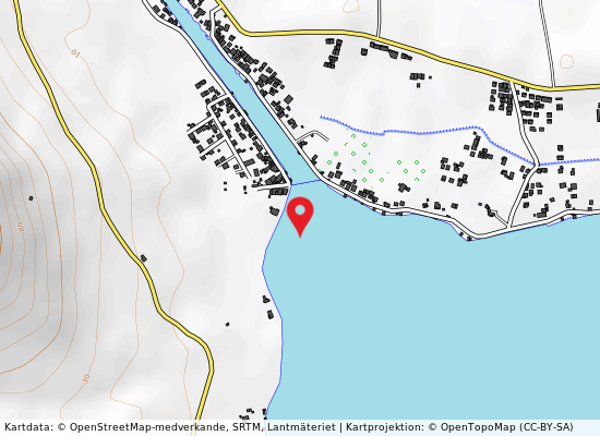 30 mt. dx della foce capoiale på kartan