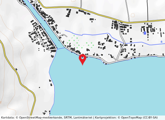 30 mt. sx foce capoiale på kartan