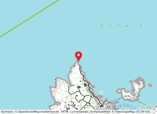 Isola s. domino punta del diamante på kartan