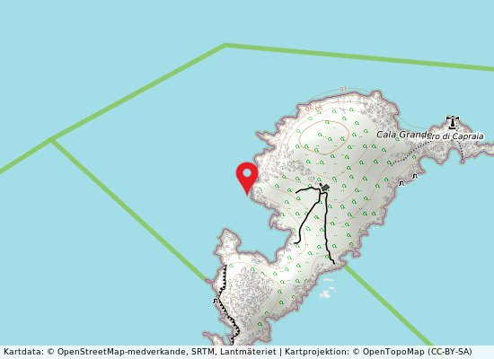 Is. s.nicola 1800 mt a dx p. 222 på kartan