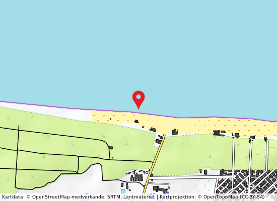 Lido la sirena på kartan