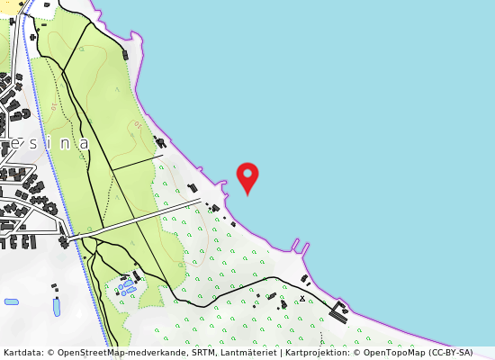 Lido sabbia d'oro på kartan