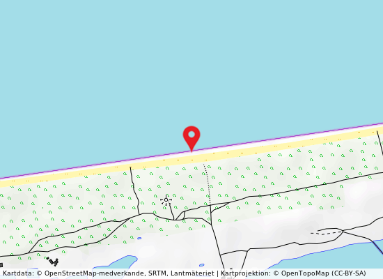 Torre scampamorte på kartan