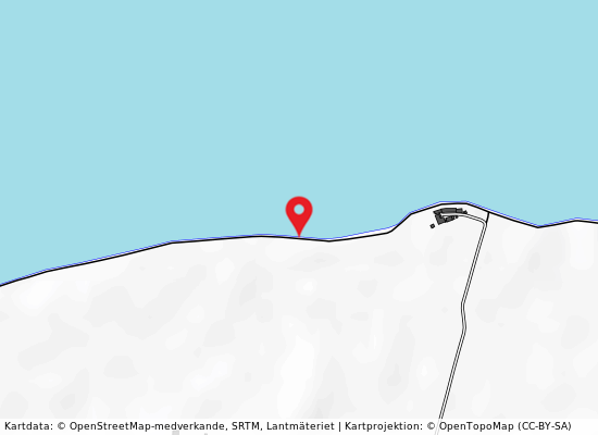 Parata de pilla på kartan