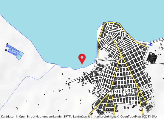 230 m. dx della foce del canale la fara på kartan