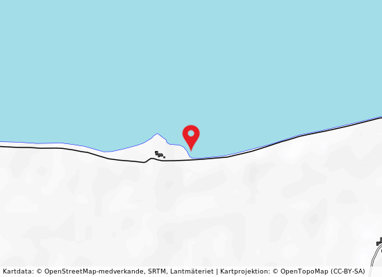 Foce de pilla - 100 m. dx della foce på kartan