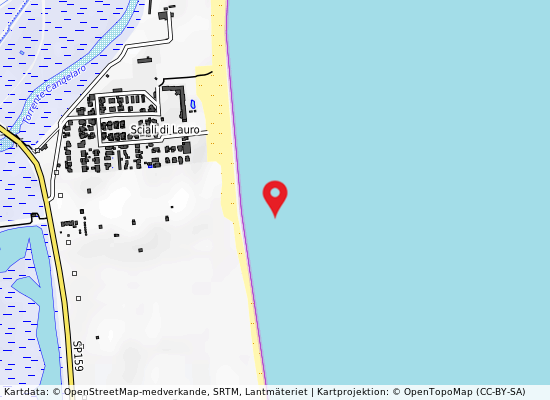 Lido romagna på kartan