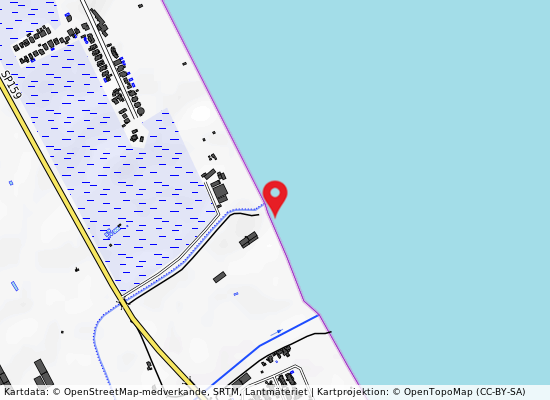 Canale peluso 30 mt dx på kartan