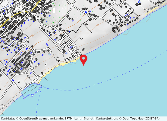 Localita' preara på kartan