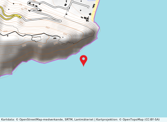 Monte saraceno på kartan