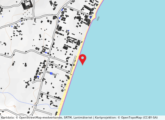 1 canale camping dei fiori 30 mt dx på kartan