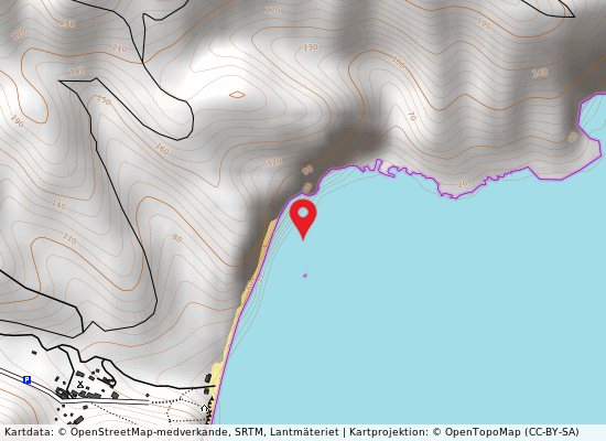 La baracca - 500 mt a dx p. 177 på kartan