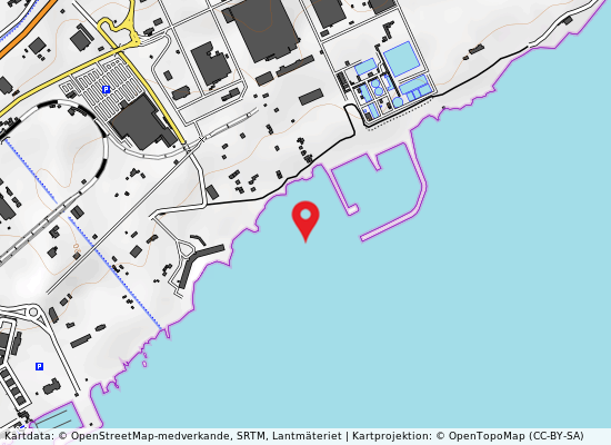 Istituto padre pio på kartan