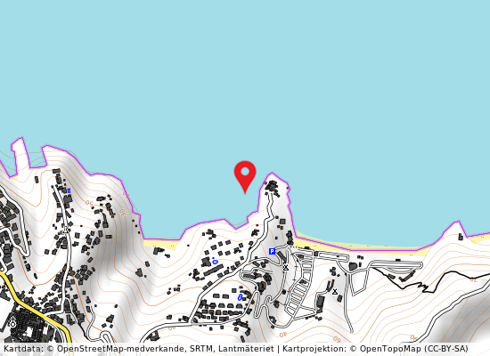 Punta s nicola (pricinisco) på kartan