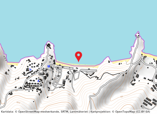 Punta s nicola camping baia s nicola på kartan