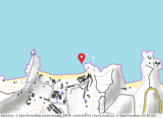 Baia di manaccora på kartan