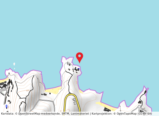 Torre di calalunga på kartan