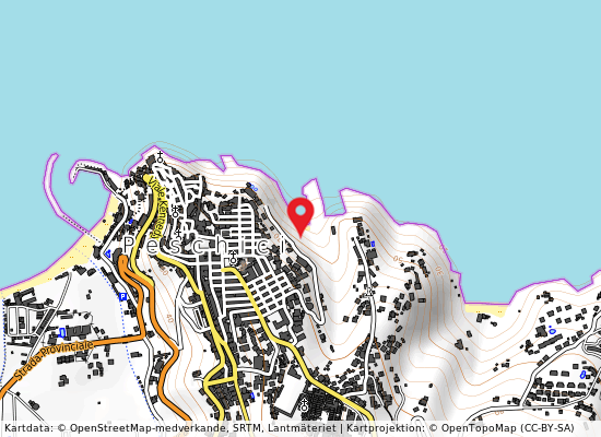 200 m dx p.152 e 500 m dx sc.fogna på kartan