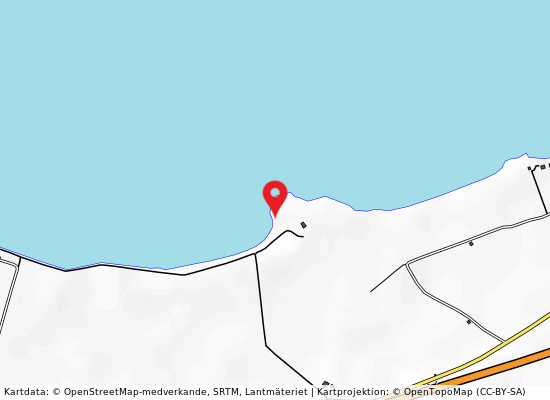 Foce zanella på kartan