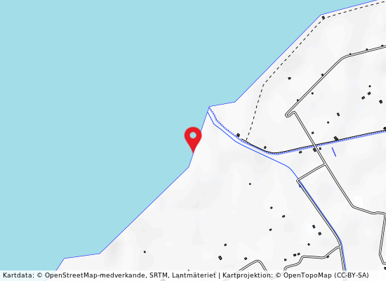 Foce fiume lauro 30 mt sn på kartan