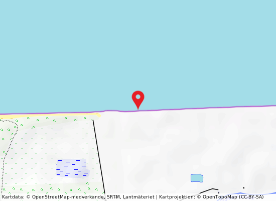 Tra le marinelle e f.fiume fortore på kartan