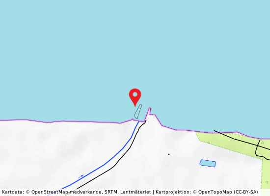 Foce f. fortore 30 mt sn på kartan