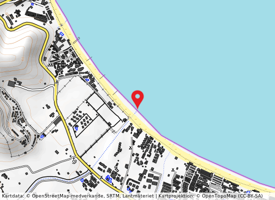 Canale scialmarino på kartan