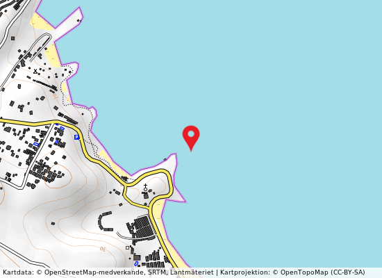 Punta s lorenzo på kartan