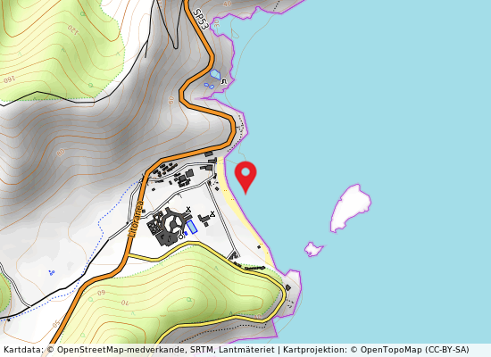 Camping calacampi på kartan