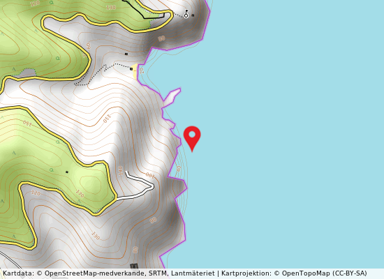 470m sx p174 e 500m sx sc.ct pugnochiuso på kartan