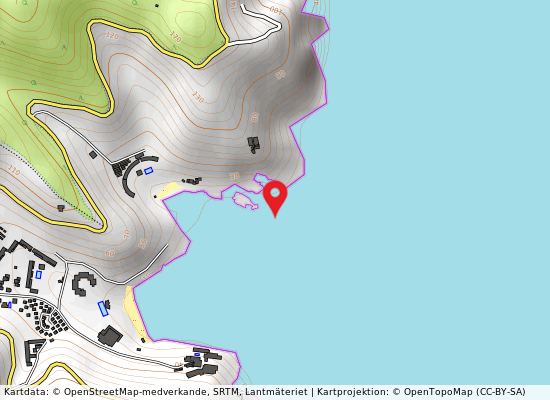 470m dx p175 e 500m dx sc.ct pugnochiuso på kartan