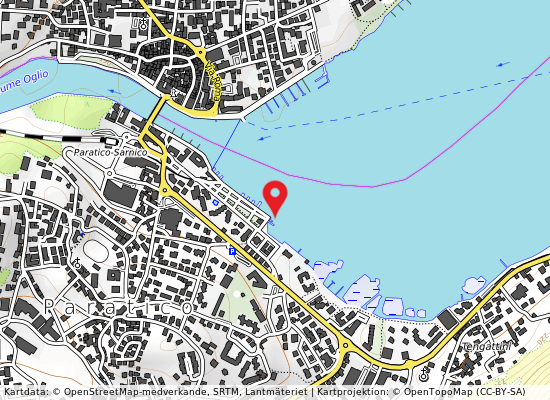 Localita' lingue på kartan