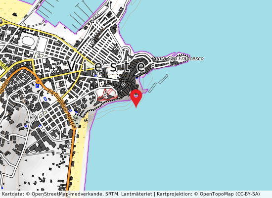 300 m. sx del pto 163 verso il pto. 042 på kartan