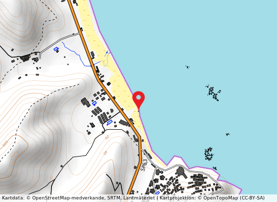 Can. fortunoso-corr.foce-loc.lago chiara på kartan