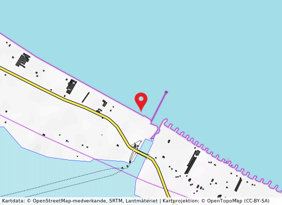 Foce aloisa (30 mt.a sinistra) på kartan