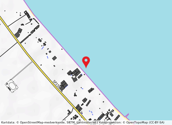 Risaia 1300 mt a dx p. 206 på kartan