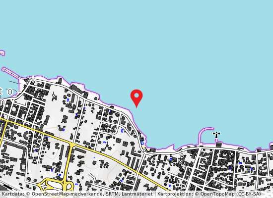 Punta lido titolo på kartan