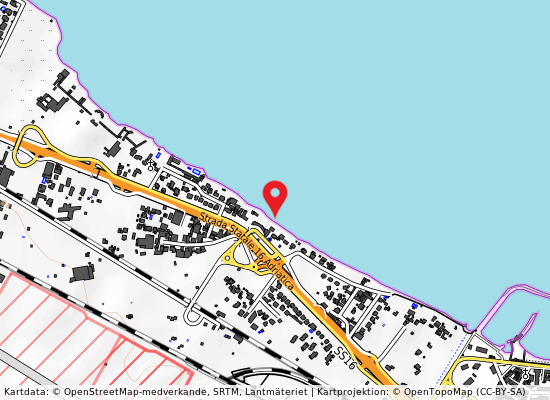 Curva circonvalazione på kartan