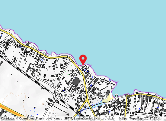 Acquedotto pugliese - camping s.giorgio på kartan