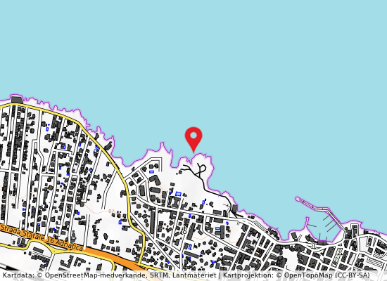 Grotta regina på kartan