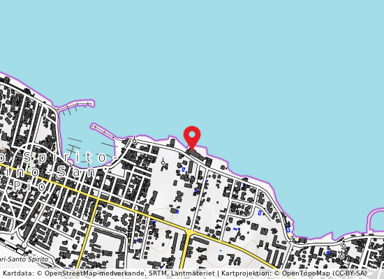 Ditta meridionalpesca på kartan